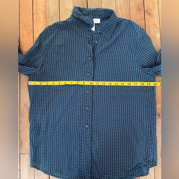 Silk Jones New York button up-Size 10 - Picture 5 of 10